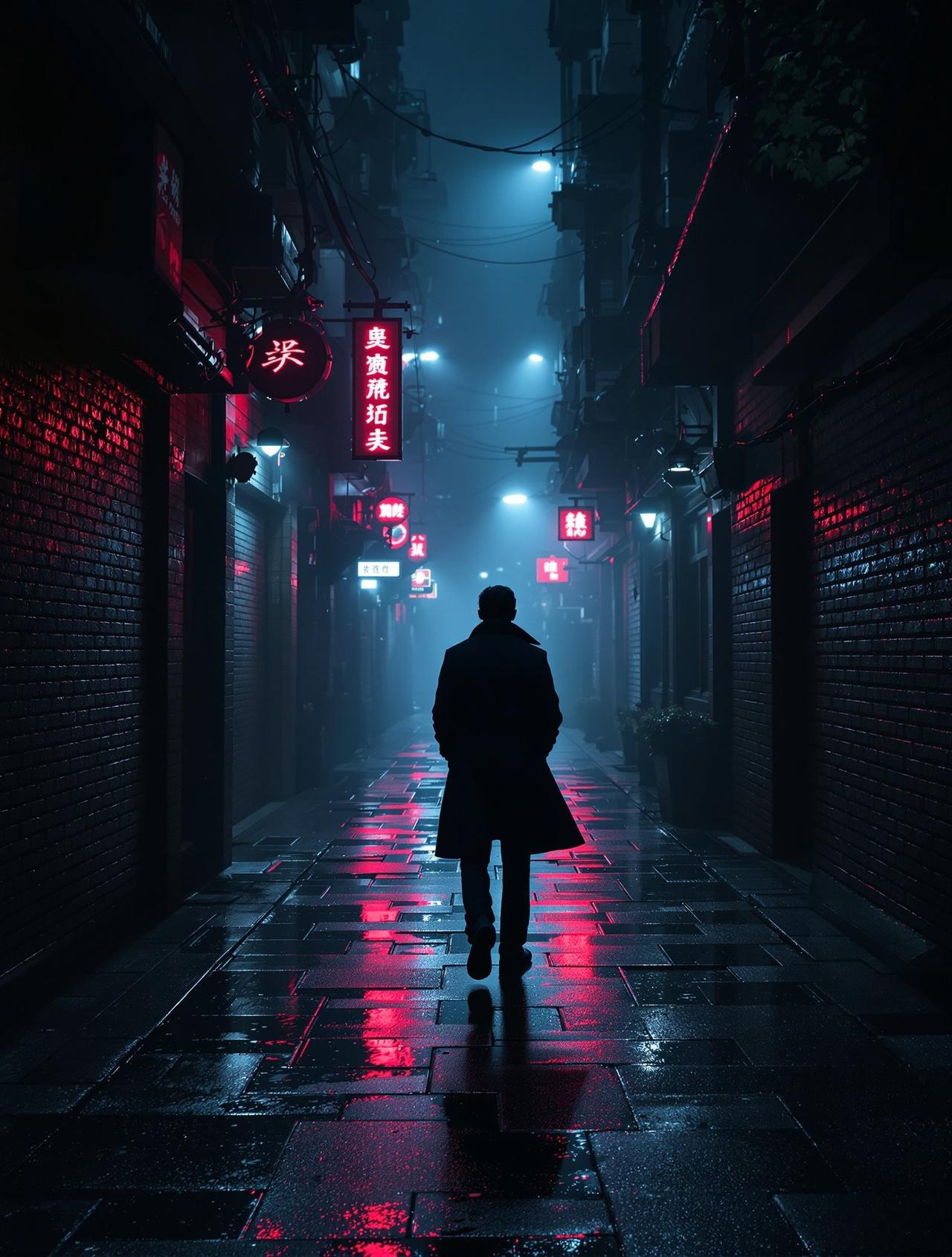 暗夜追踪者 - 红果漫剧网页版入口悬疑题材短剧封面